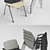 Flexible Seating Solution: Emmegi Cavea Chairs 3D model small image 3