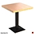 Modern Plywood Café Table 3D model small image 1