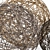 Wicker Ball - 3D Textured Geometry 3D model small image 2