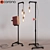 Industrial Pipe Floor Lamps (Set of 2) 3D model small image 1