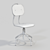 IKEA KULLABERG Chair - Sleek and Stylish 3D model small image 3