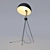 Modern Tripod Floor Lamp 3D model small image 2