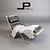 FK 87 Grasshopper Lounge Chair 3D model small image 1