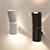 Node LED Wall Sconces: Sleek and Elegant 3D model small image 1