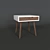 Elegant Coffee Table with Drawer by Horm.it 3D model small image 2