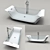 Moma Design Bath Collection: Italian Elegance 3D model small image 2