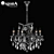 ChampaNero Osgona Contemporary Chandelier 3D model small image 1