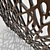 Wooden Decorative Partition: Versatile, Stylish, and Functional 3D model small image 3
