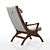 Costa Bella Olivia: Stylish Seat for Ultimate Comfort 3D model small image 2
