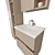 Orell Bathroom Vanity Set 3D model small image 2