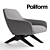 Modern Marlon Poliform Chair 3D model small image 2