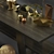 Gilded Elegance: 18 Decorative Pieces & 3 Designer Furniture 3D model small image 2