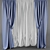 Classic Style Curtains 3D model small image 1