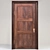 Wooden Entry Door 3D model small image 1
