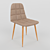 Elegant Beyz Lilou: Table & Chair 3D model small image 2