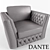 DANTE Sofa & Chair Set 3D model small image 2