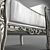 Elegant Poltrona Tiffany Armchair by Corte Zari 3D model small image 3