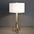 Elegant Lory Table Lamp: TL072-2-BRS 3D model small image 1