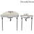 Elegant Devon&Devon Console & Tap Set 3D model small image 1