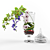 Elegant Orchid Vase 3D model small image 1