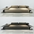 Elegant Sofa by Christophe Pillet 3D model small image 1