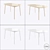 Round Expandable Table 3D model small image 3