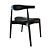 Classic and Comfortable Hans Wegner Elbow Chair 3D model small image 2