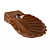 Rakushka Shell Decorative 3D model small image 1