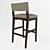 Sleek Seri Willy Bar Stool 3D model small image 2