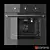 TENLIG Oven: Efficient, Spacious, Stylish 3D model small image 1