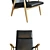 Hans Wegner Getama Armchair: Classic Elegance 3D model small image 3