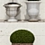 Lush Potted Bushes: Blooming Beauty! 3D model small image 2