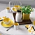 Elegant C&B Delta Dining Set 3D model small image 3