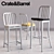 C&B Delta Dining and Bar Chairs: Stylish and Functional Seating Options 3D model small image 1