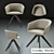 Brandy Chair: Sleek and Stylish Seating 3D model small image 2