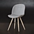 Studio Copenhagen Clam Chair Set 3D model small image 2