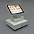 McDonald's POS System: Cash Drawer, Screen, Printer 3D model small image 1