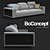 Hampton Sofa: BoConcept Design 3D model small image 1