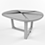 Toulouse Small Side Table: Elegant and Versatile 3D model small image 3