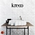 Kreoo Nami + Accessories: Exquisite Bathroom Set 3D model small image 1