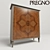 Elegant PREGNO Wine Cabinet 3D model small image 1