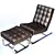 Luxury Leather Chaise Lounge 3D model small image 1