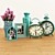 Turquoise Decor Set: Vases, Clocks & Frames 3D model small image 1