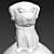 Chic Canine Lamp by Antoine Laverdiere 3D model small image 2