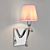 Viena Pink Wall Lamps: Elegant Illumination 3D model small image 1