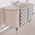 Italian Armadi Art Avantgarde Glossy Lacquer Vanity with Intricate Design 3D model small image 2