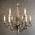 Elegant Mallory Chandelier Collection 3D model small image 2