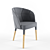 Modern Emily 6261 Chair: Stylish Design & Ultimate Comfort 3D model small image 1