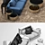 Luxurious Fendi Casa Madison Sofa 3D model small image 3