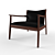 Sleek Comfort: Single Chair 3D model small image 1